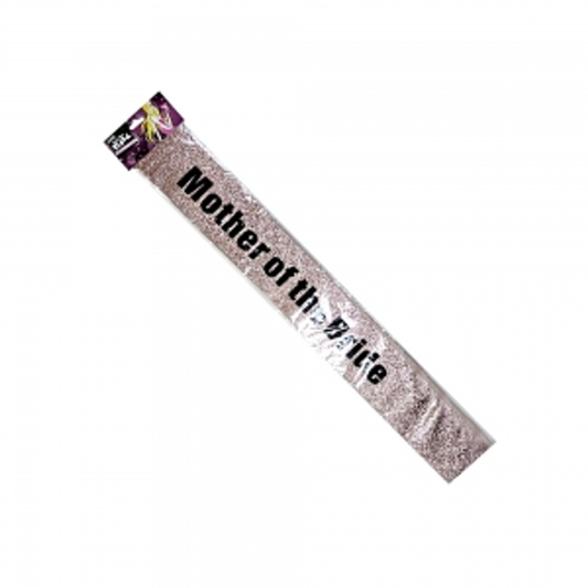 Rose Gold Mother of the Bride Sash