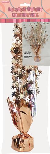 Rose Gold Star Balloon Weight Centrepiece