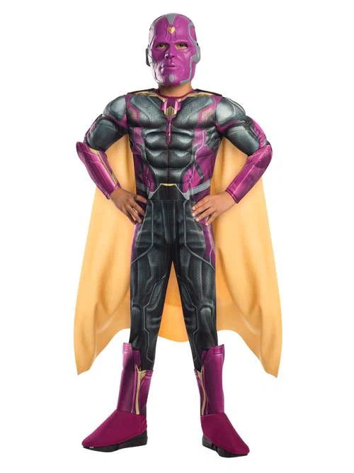 Vision Avengers Age of Ultron Deluxe Child Costume - Medium (Ages 6-8)