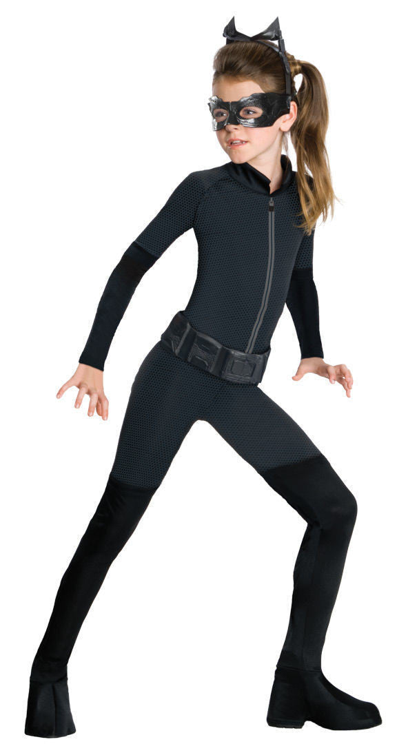 Rubies DC Comics Catwoman Batman Dark Knight Tween Halloween Costume 886362
