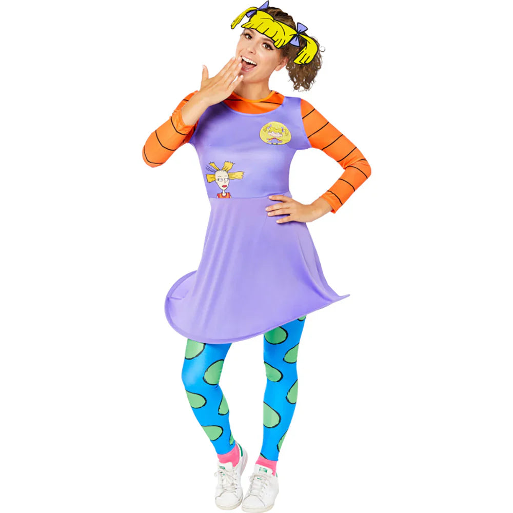 Rugrats Angelica Costume - Adult - 12-14