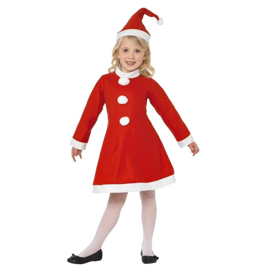 Santa Girl Costume - Child - S
