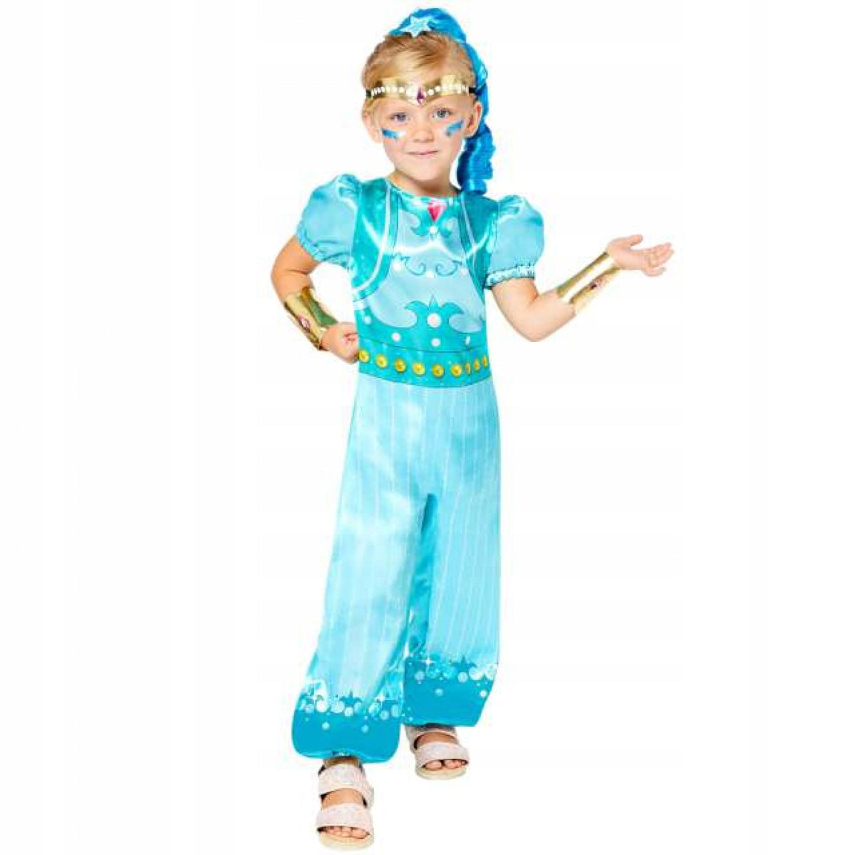 Shimmer and Shine Deluxe Shine Costume - Child - 3-4
