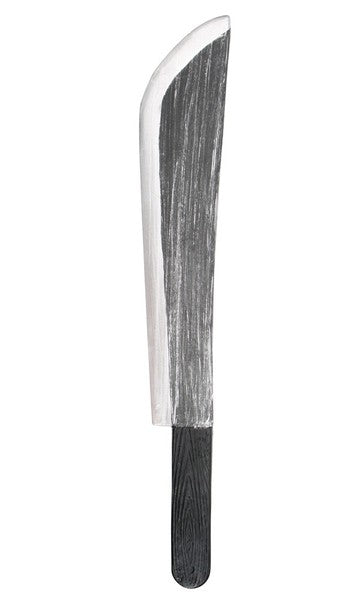 Silver & Black Machete