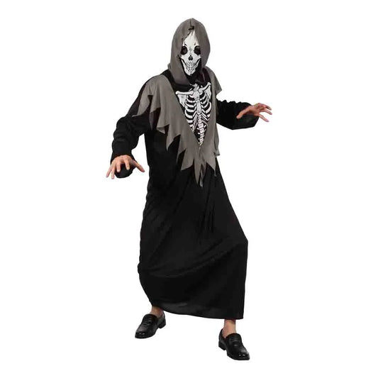 Skeleton Robe Costume - Adult - M
