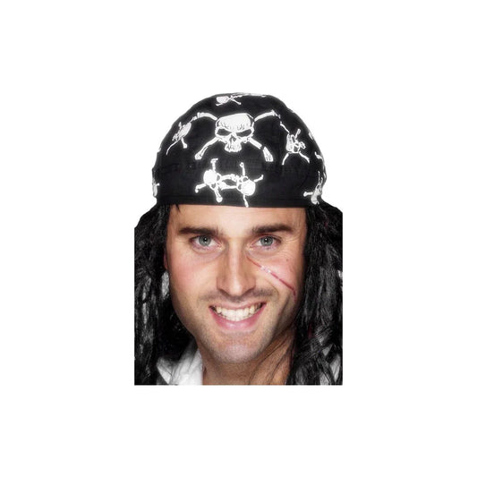 Skull and Crossbones Pirate Bandana