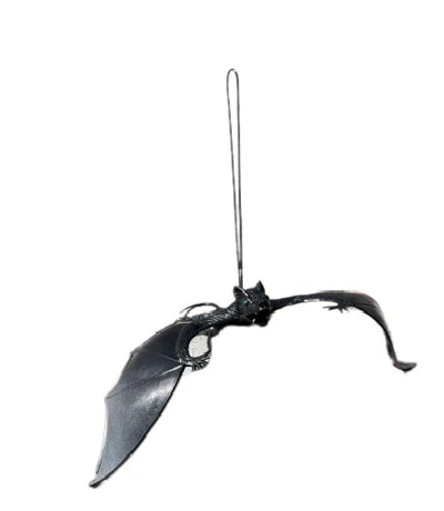 Small Plastic Bat Halloween Decoration