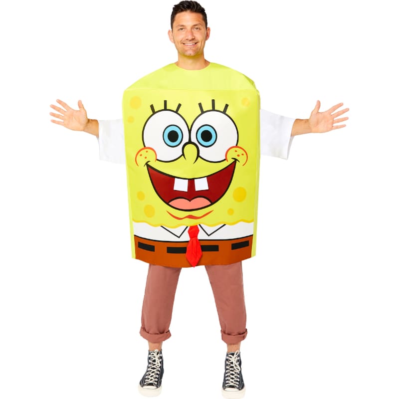Sponge Bob Square Pants Costume - Adult - M