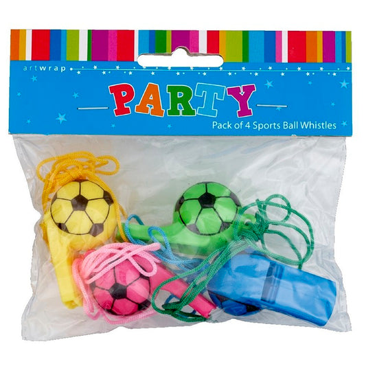 Sports Ball Whistles Party Favours