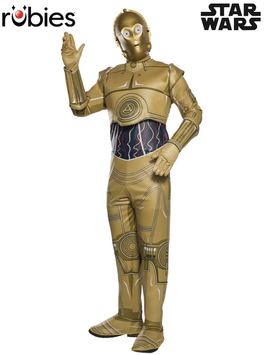 Star Wars C-3PO Classic Costume - Adult - STD