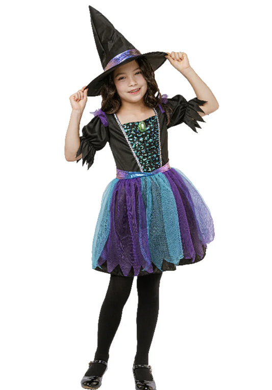 Starry Night Witch Costume - Adult - STD