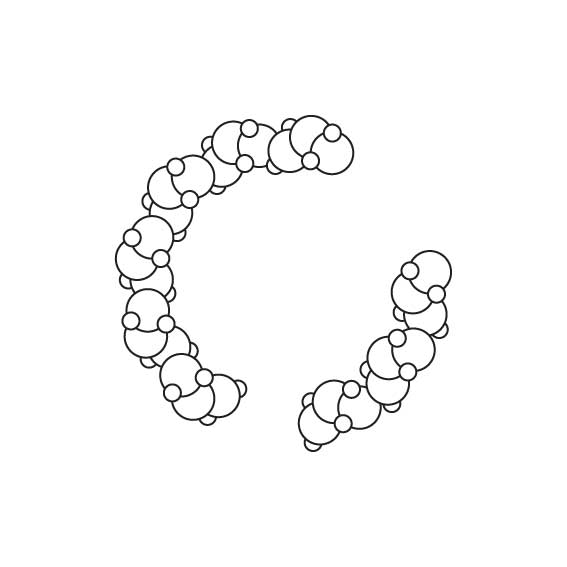 Design B - 3m & 1m Balloon Side Garland