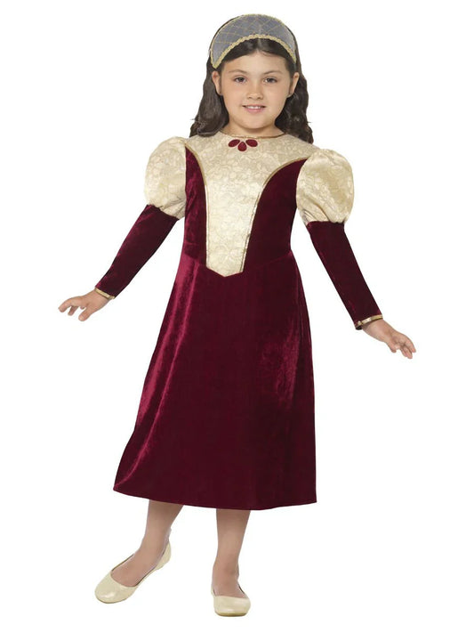 Tudor Damsel Princess Costume - S