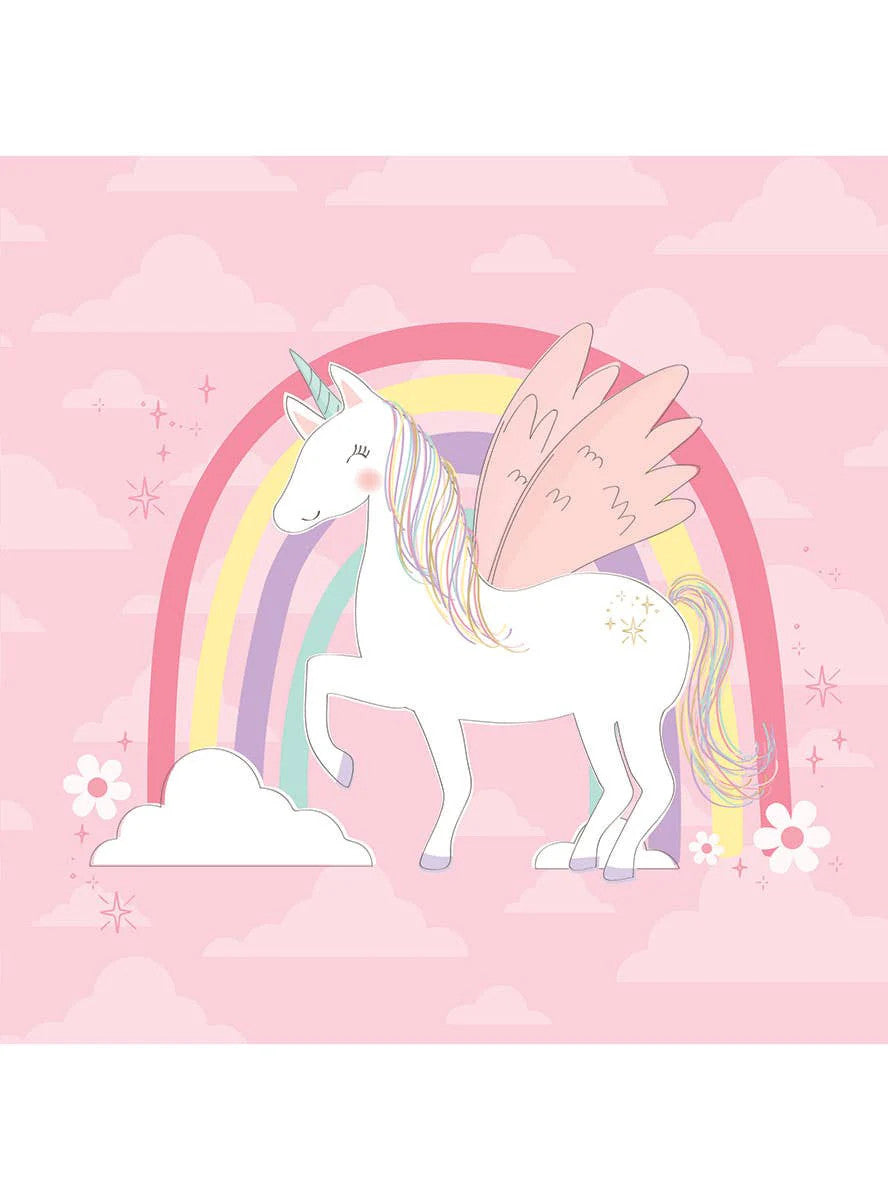 Unicorn Party Napkins 20 Pack