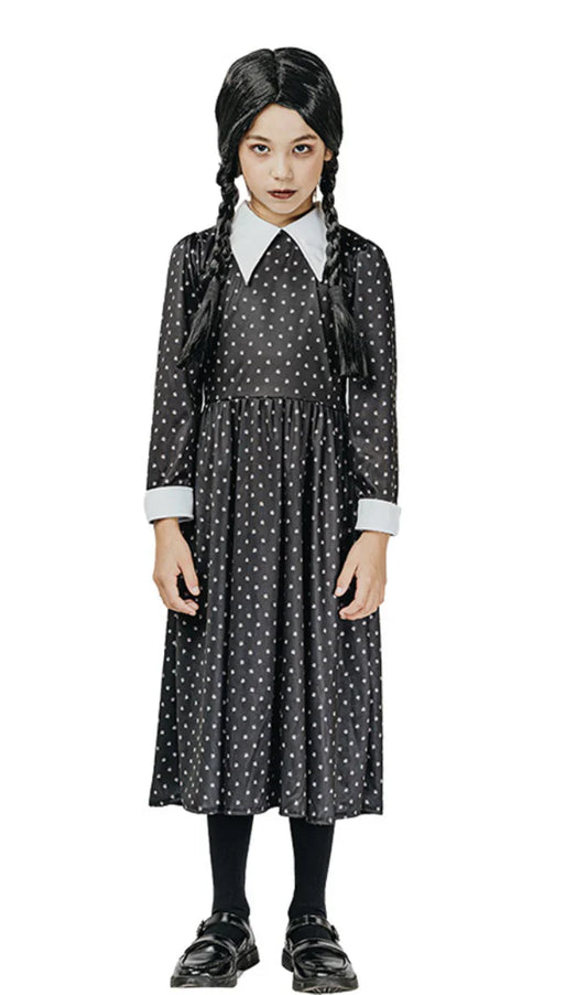 Wednesday Addams Child Costume