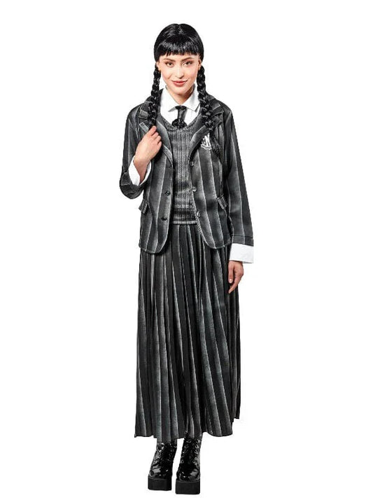 Wednesday Addams Classic Costume - Adult Medium - M