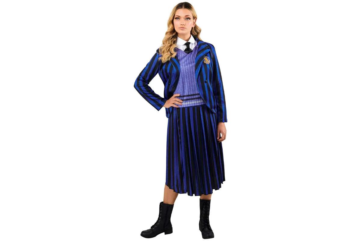 Wednesday Addams Nevermore Academy Costume - Adult - M