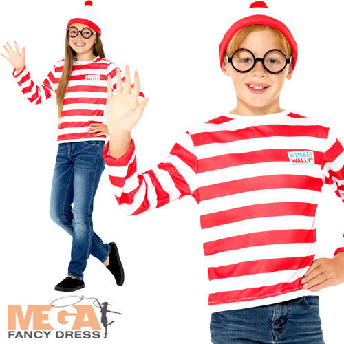 Where's Wally Instant Costume Kit - Child
