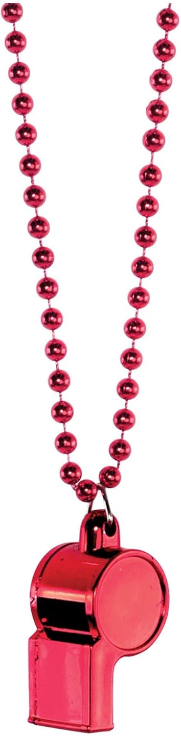 Whistle Necklace Red