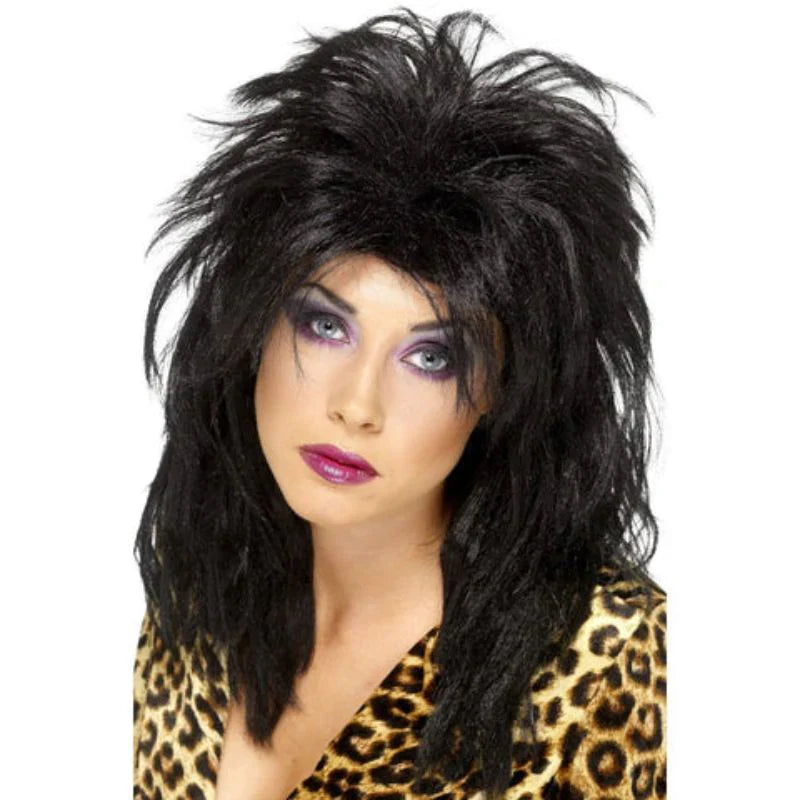 Wig - 80s Pop Star Black