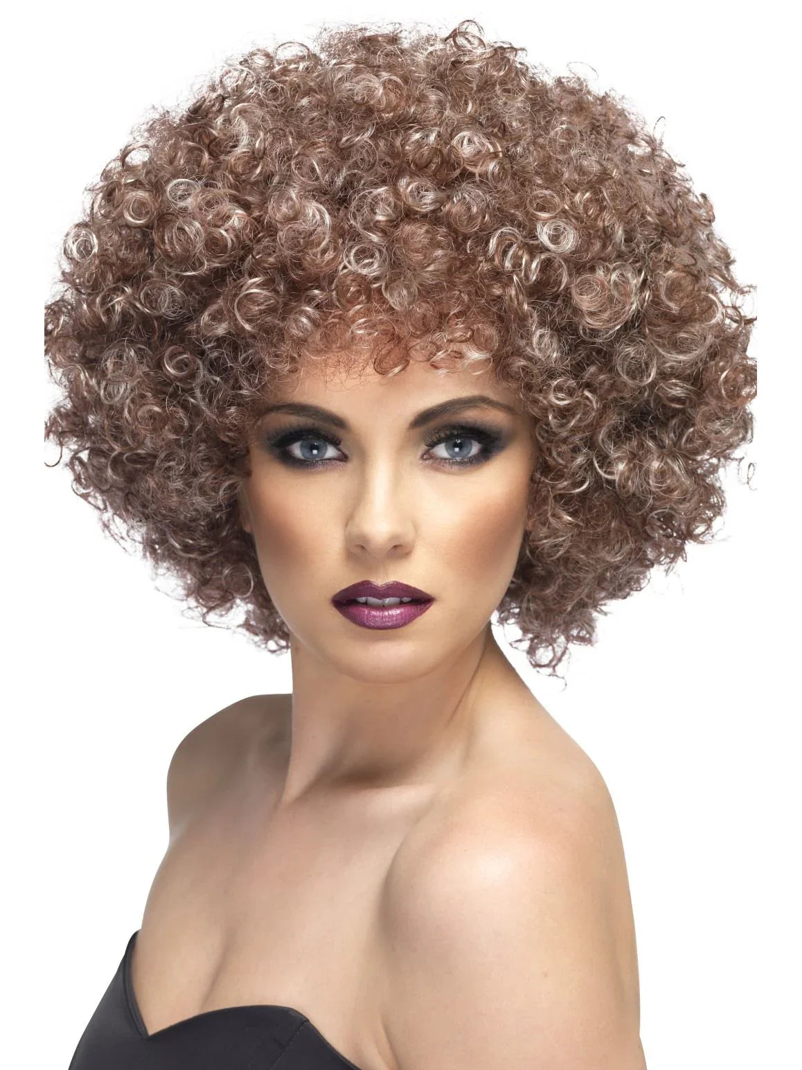 Wig - Afro Blonde & Brown