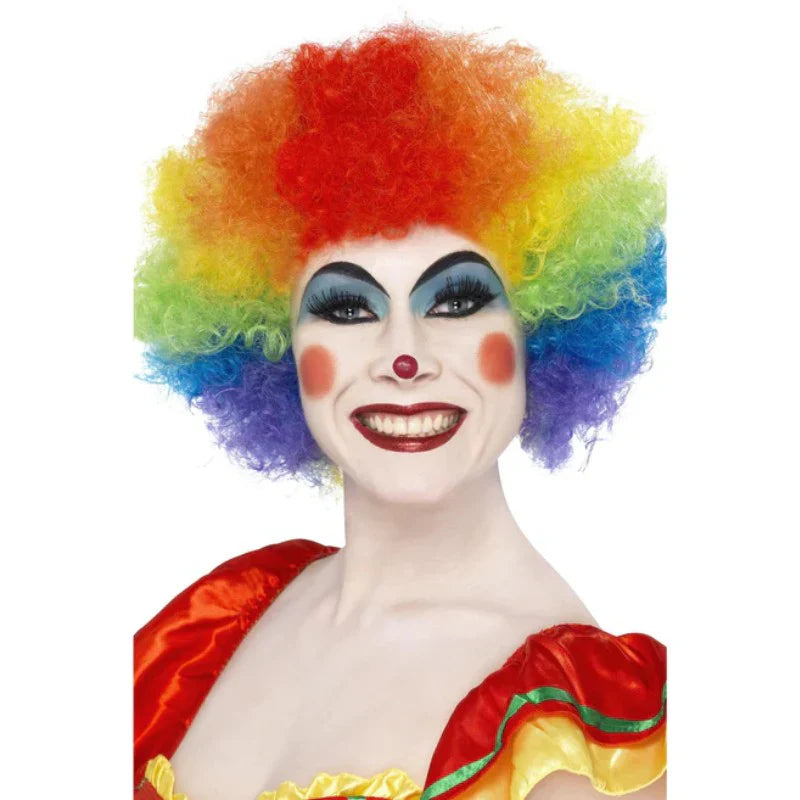 Wig - Crazy Clown Rainbow