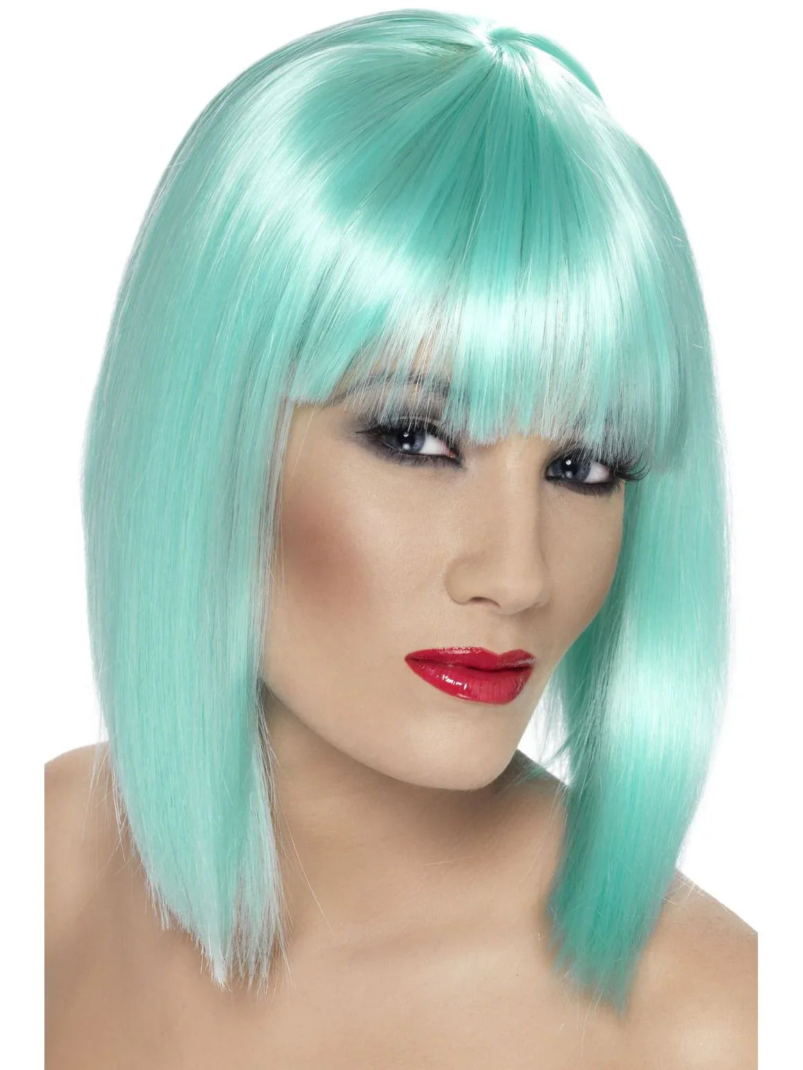 Wig - Glam Neon Aqua