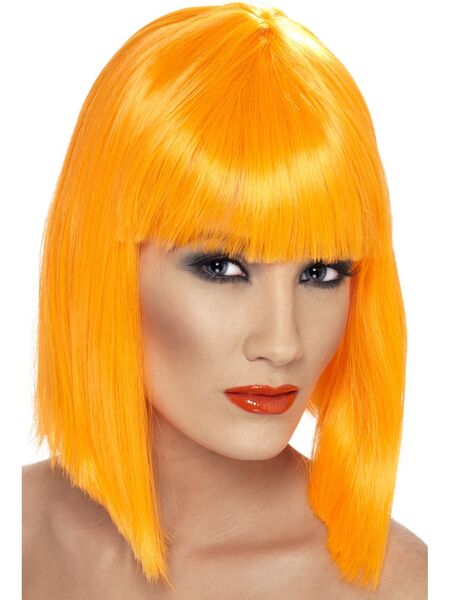 Wig - Glam Neon Orange