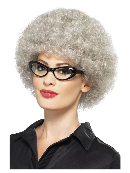 Wig - Granny Perm Grey