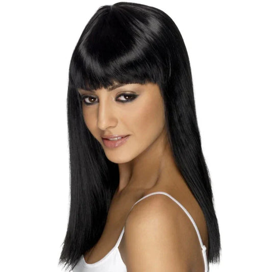Wig - Long Black Glamourama