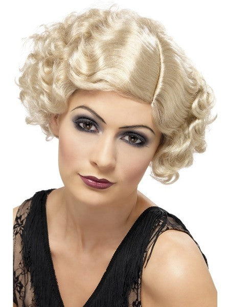 Wig - Short Blonde Curly