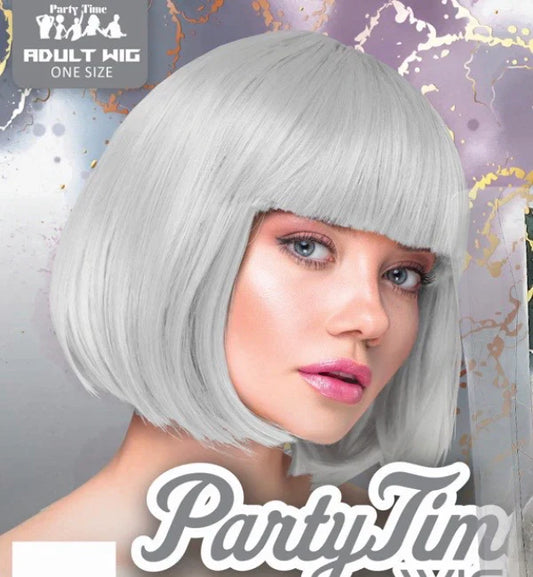 Wig - Silver Bob