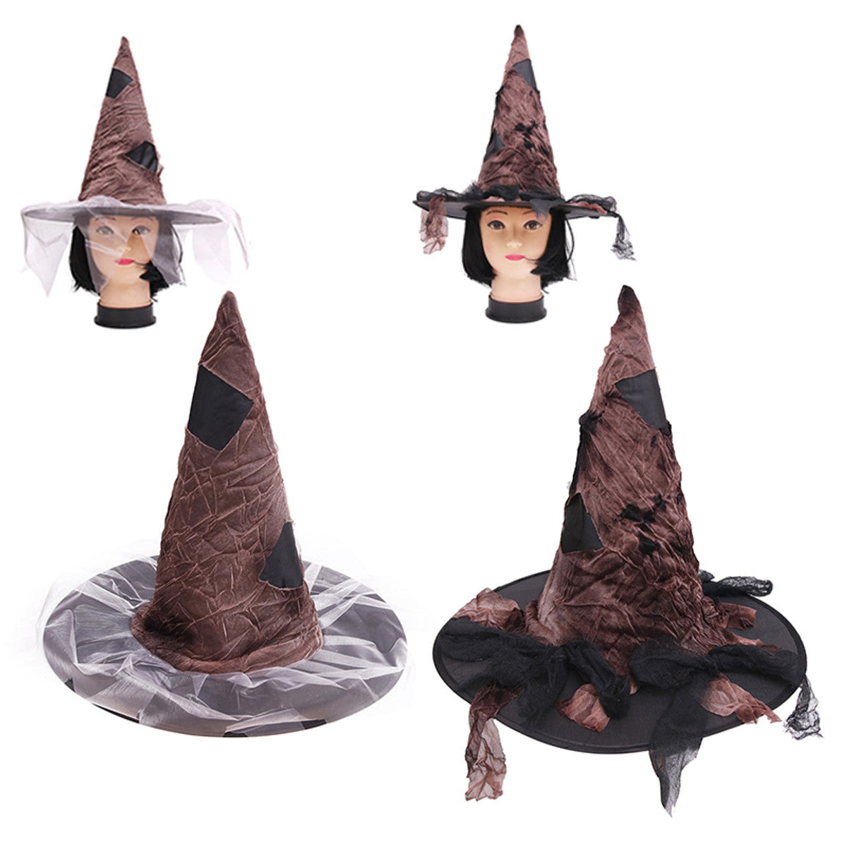 Witches Hat With Fabric