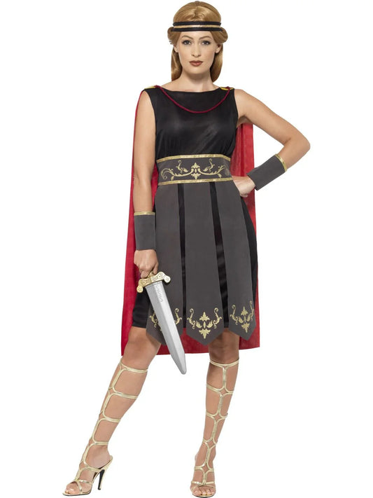 Women's Roman Warrior Costume Medium - M