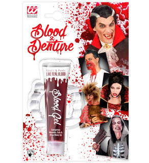 Professional Blood Tube with Fangs - 28ml